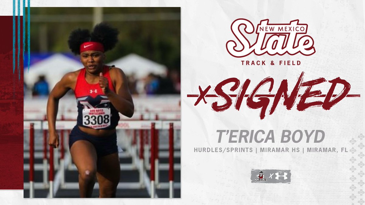 NMStateXCTF's tweet photo. Got ourselves a couple sprinters from the Sunshine State☀️

@TrackgirlT and @JodyBlackwood10 are coming out west to join our team!

#AggieUp https://t.co/sxNL8QKM85