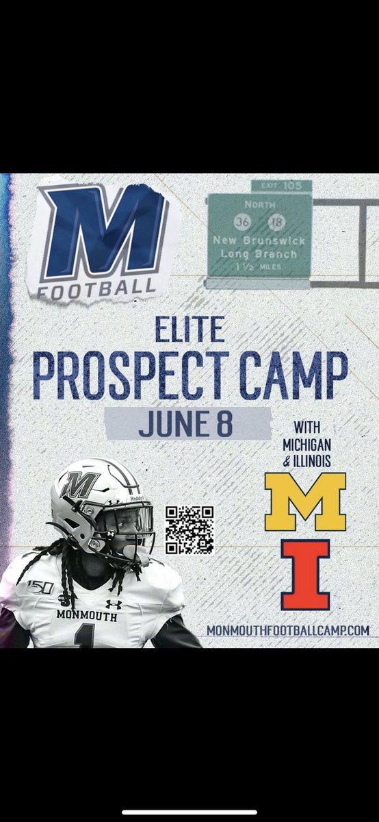 CaseyBrew99's tweet photo. Excited to compete at the Monmouth University Prospect Camp today @MUHawksFB @GoMVB https://t.co/6eM3dGmrqH