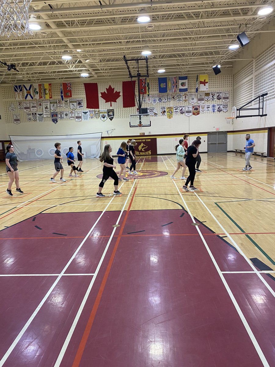 Really thankful to have Matt Phinney from the Ayr Motor Centre in Woodstock in yesterday for a HIIT workout in 9PE. It’s great to see kids with all levels of physical fitness pushing themselves and being more confident. <a href="/ASD_West/">Anglophone School District West ASD-W</a> <a href="/NBPES/">NBPES</a>