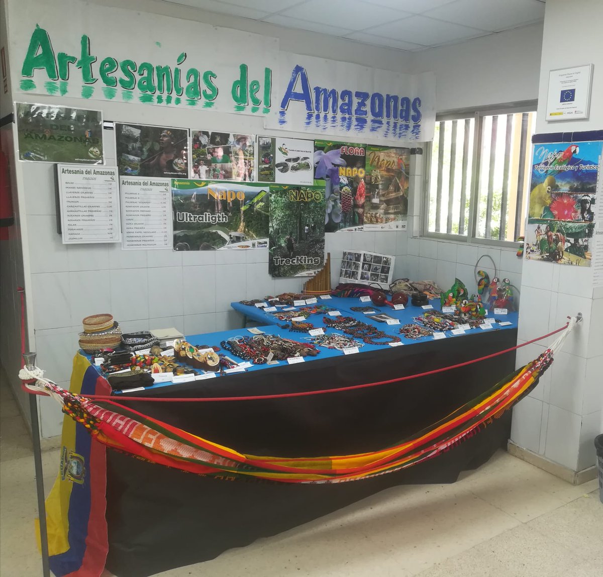 Visita el mercadillo de Juanjo de artesanía y colabora con los pueblos indígenas del Amazonas