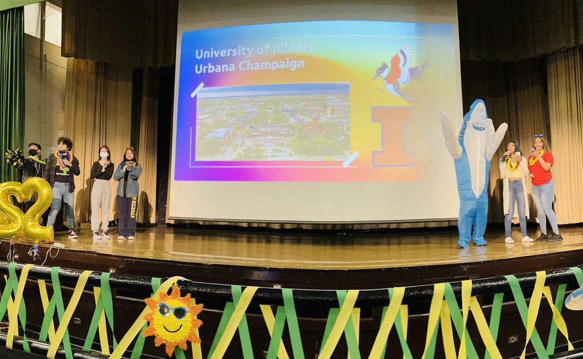AndrewChipman9's tweet photo. Joyous celebration of the @ThomasKelly_HS Class of 2022 postsecondary decisions, scholarships, and accomplishments!Shout out to the student Emcees, student performers, and @KellyPostsec! https://t.co/g5ChhTen20
