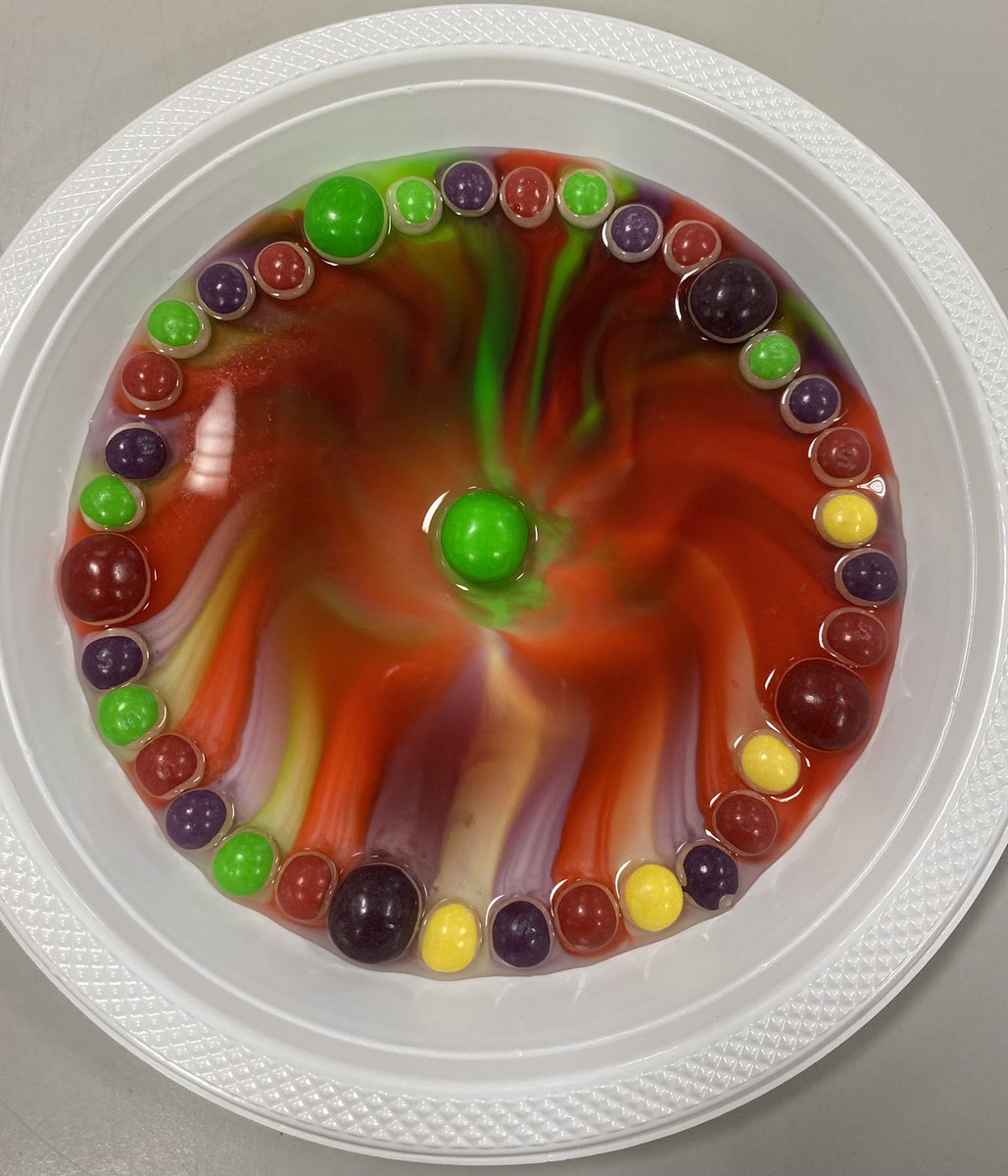 sciencecrewSA's tweet photo. Science club was all about sweets and passive transport today with Skittles diffusion and Gummi Bear osmosis! #Biology https://t.co/r2ha5A2m7j