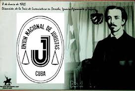 Día del trabajador jurídico porque en igual fecha de 1865, Ignacio Agramonte discutió su tesis de grado para recibirse de abogado, en la Universidad de La Habana.#Cuba #CubaEsJusta #Matanzas @CubaCentral <a href="/UlisesGuilarte/">Ulises Guilarte de Nacimiento</a> @JuristasCuba2
 <a href="/SuselyMorfaG/">Susely Morfa González</a> <a href="/mariofsabines/">Mario Sabines Lorenzo</a>