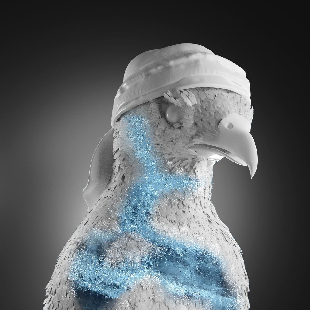 Sheikh falcon NFT tweet media