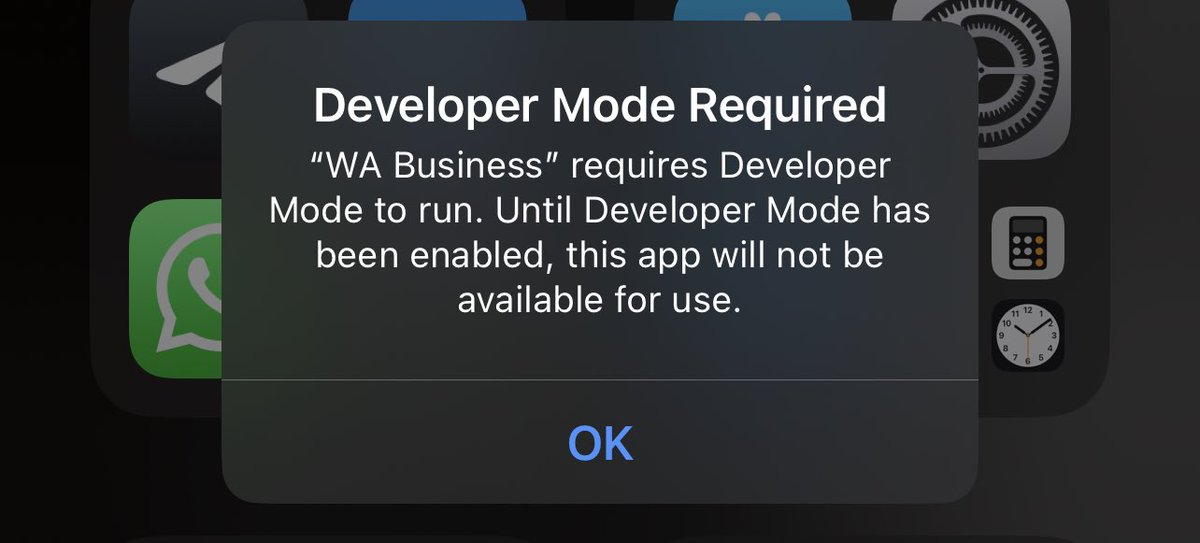 ExplorebyRoad's tweet image. Facing this issue of #DeveloperMode for #Testflight apps… #iOS16beta1 #iOS16… not sure how to enable / is this a bug? Happening only to #BetaApps