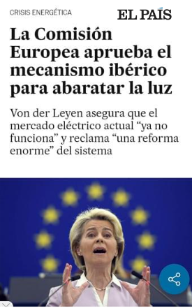 gomezdcelis's tweet photo. A esto se le llama liderazgo. Es la política útil que protege a las familias y empresas españolas, que atiende sus necesidades y aporta soluciones.

Orgullosos del papel de @sanchezcastejon en Europa. Lo ha conseguido: el precio de la luz será hasta un 20% más barata. https://t.co/JmTowDv0j1