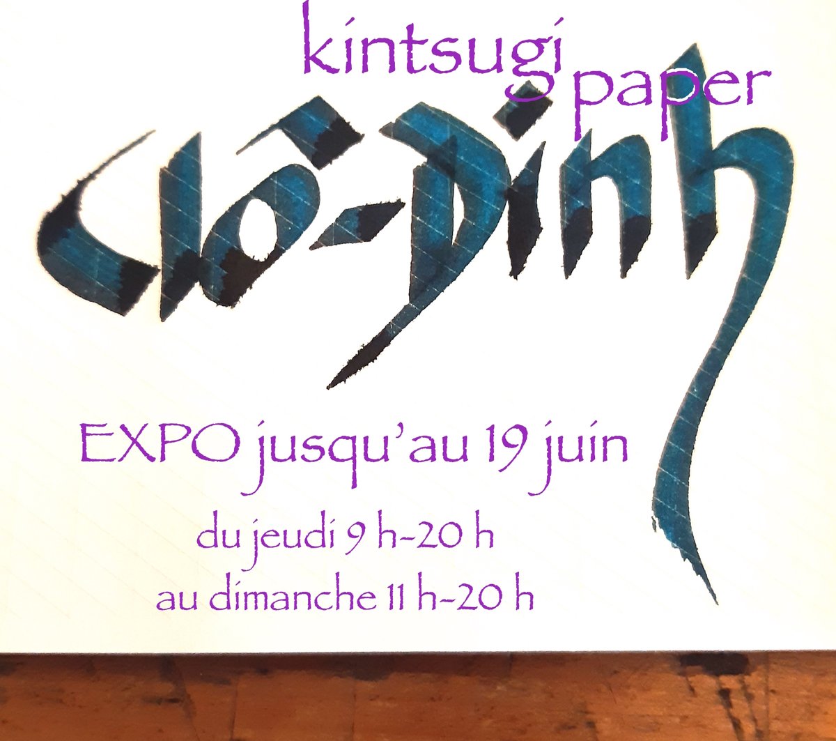 ClaudineCordani's tweet photo. ✂️👁️🌳 💜#KintsugiPaper Réouverture des portes de l'#expo demain, comme chaque #jeudi pour découvrir mon expo de #collages #écoféministes et #engagés Cité audacieuse, 9 rue de #Vaugirard, #Paris 6e. J'y suis demain après-midi ! 😊 Jours et horaires ici ⤵️ https://t.co/PxIslpU28S