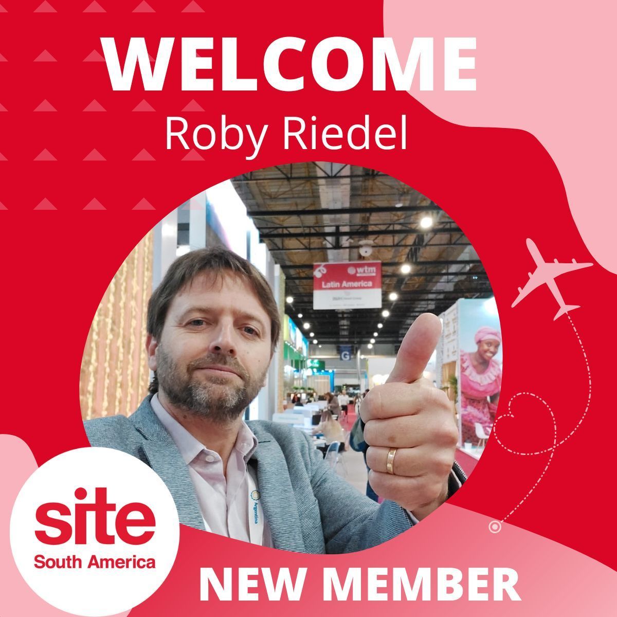 New member alert! Welcome to SITE Roby Riedel from Mendoza Holidays - Argentina!

#siteunite #sitestrong #sitesouthamerica