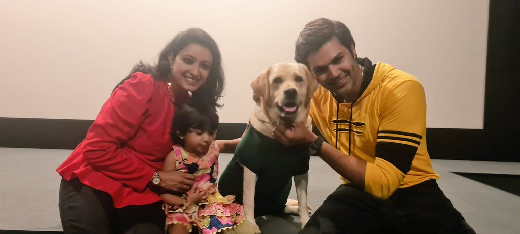 What an amazingly Beautiful film 'Charlie' is...The ability to love unconditionally is what makes us human ❤️❤️ kudos to @rakshitshetty & team. Great going @karthiksubbaraj bro for Presenting it in Tami👍👍. And meeting the star 'Charlie' was the icing on the cake 😉