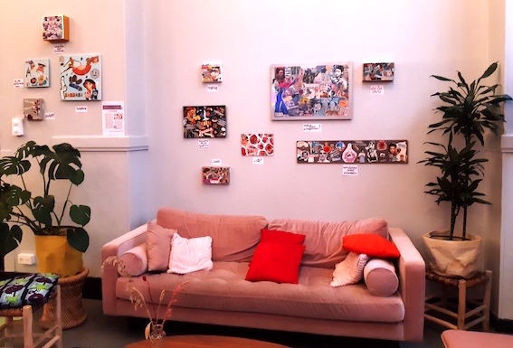 KintsugiPaper22's tweet photo. ✂️👁️🌳 💜#KintsugiPaper Réouverture des portes de l'#expo demain, comme chaque #jeudi pour découvrir mon expo de #collages #écoféministes et #engagés Cité audacieuse, 9 rue de #Vaugirard, #Paris 6e. J'y suis demain après-midi ! 😊 Jours et horaires ici ⤵️ https://t.co/UBVoKidDR7
