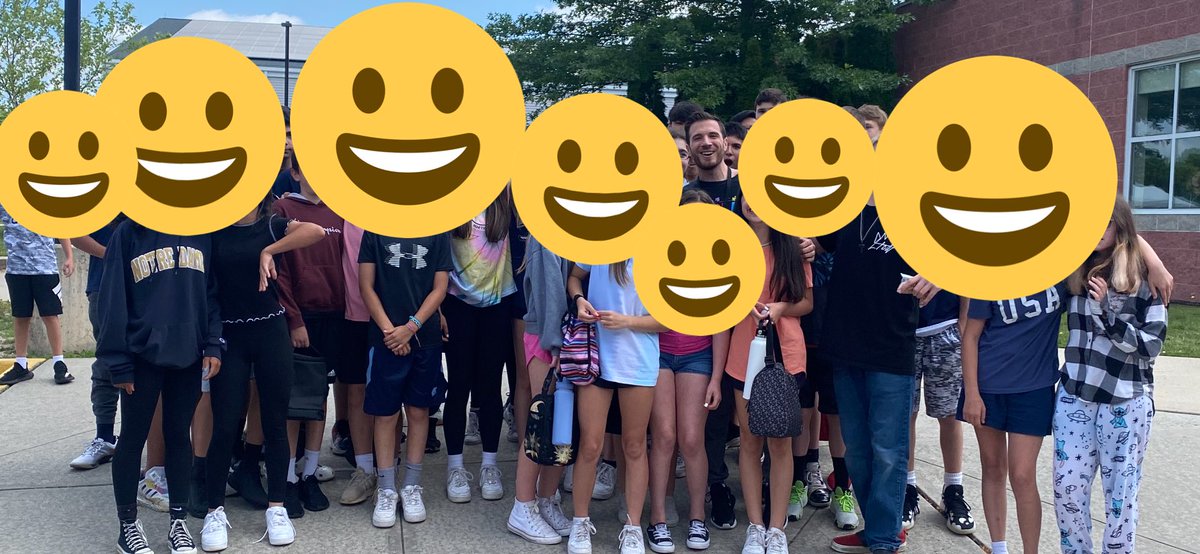 Dan_DAvanzo's tweet photo. What a great day! I had a professional day at another school and was able to see former students I haven’t seen in years…#Relationships #theygotsobig https://t.co/wldFUVtbYS