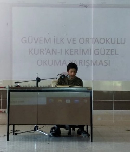 Kur’ anı Kerim’ i güzel okuma yarışmasında öğrencilerimiz birbirinden güzel okumalar gerçekleştirdi. Yarışmaya katılan ve dereceye giren öğrencilerimizi tebrik ederiz. 🎉🎊🥇🥈🥉🏆

<a href="/Harunfatsa/">Harun Fatsa</a> 
<a href="/velikarakuss/">Veli Karakuş</a> 
<a href="/metinGUVEM/">ALİ METİN</a> 
<a href="/MemAnkara/">Ankara İl Millî Eğitim Müdürlüğü</a> 
<a href="/KhamamilceMEM/">Kızılcahamam İlçe Milli Eğitim Müdürlüğü</a>