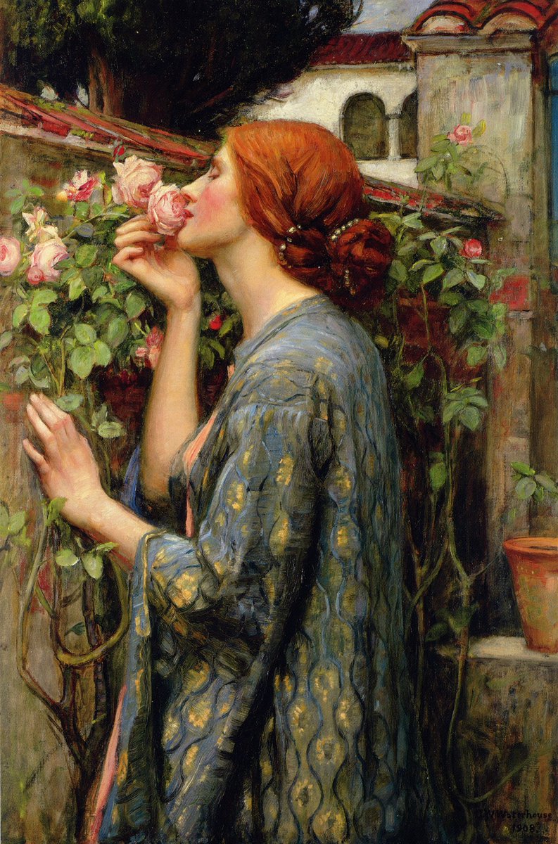 The Soul of the Rose, 1903, by John William Waterhouse