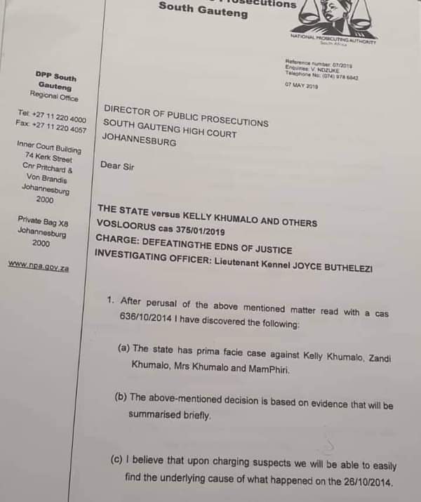 DustSamuel's tweet image. This is what advo Mshololo was talking about. Evidence, Kelly Khumalo and the crew is in big sh*t
#SenzoMeyiwaTrail