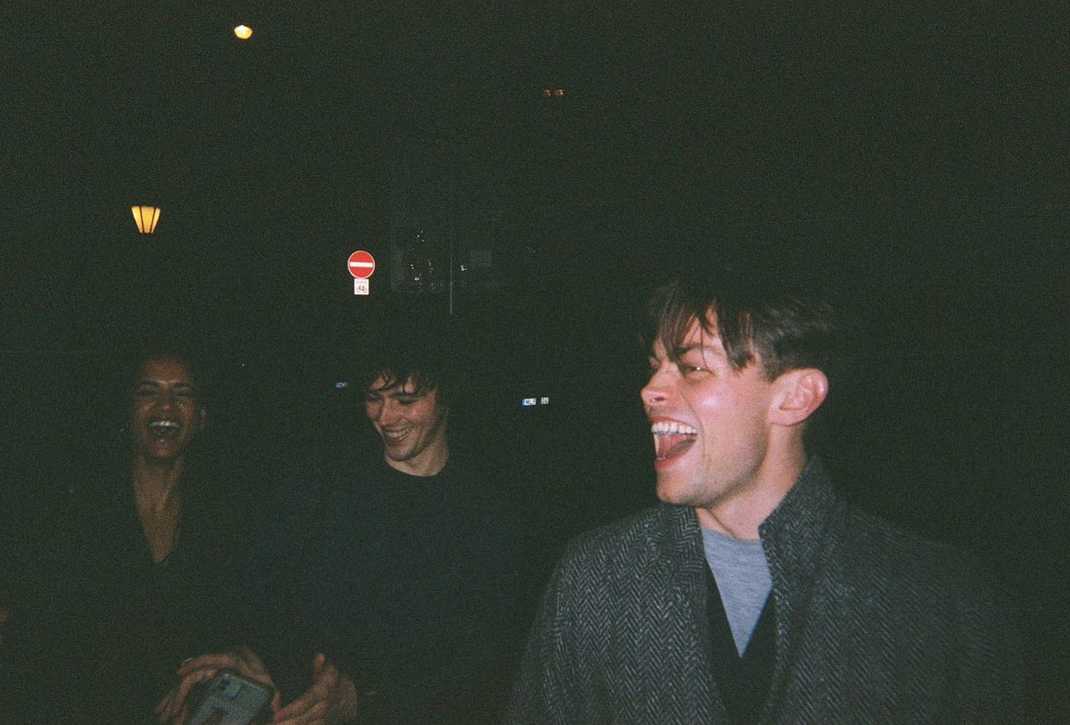 Freddy Carter with Jack Wolfe and Amita Suman (via Calahan Skogman's Instagram)
