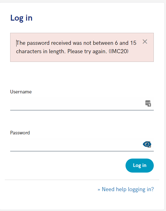 LamarKoch6's tweet photo. @Experian_US Why the 15 character limit on passwords...? seems a bit insecure (https://t.co/3uYfTNE3nK) https://t.co/zfhWOuIydk