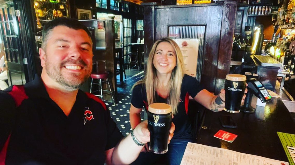 The Perfect Pint Tour (@perfectpinttour) on Twitter photo They have arrived!!
Saturday sees the wonderful <a href="/randysantel/">Randy Santel</a> , <a href="/katinaeatskilos/">Katina Eats Kilos</a> & friends on board the Perfect Pint Tour!
Lets hope Dave and I live up to our own hype!!
☘️🇮🇪
#theperfectpinttour #bestguinnessintown They have arrived!!
Saturday sees the wonderful <a href="/randysantel/">Randy Santel</a> , <a href="/katinaeatskilos/">Katina Eats Kilos</a> & friends on board the Perfect Pint Tour!
Lets hope Dave and I live up to our own hype!!
☘️🇮🇪
#theperfectpinttour #bestguinnessintown