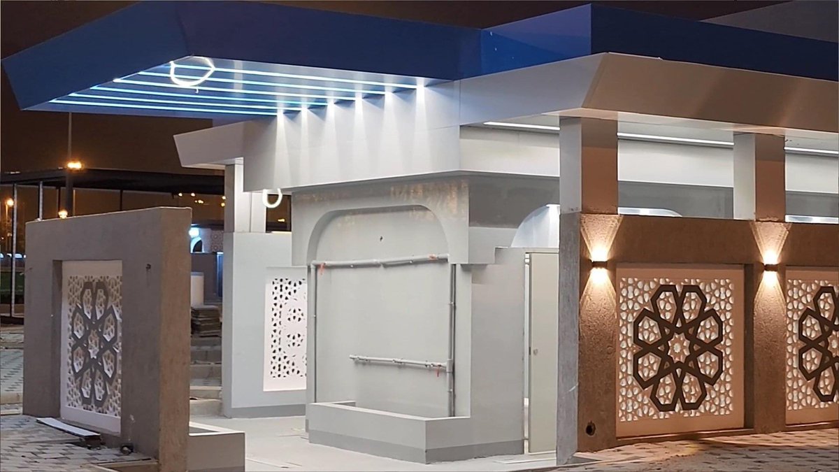 insharifain's tweet photo. New Toilets installed in Muzdalifa 

#Hajj https://t.co/tIvP6Ofy6x