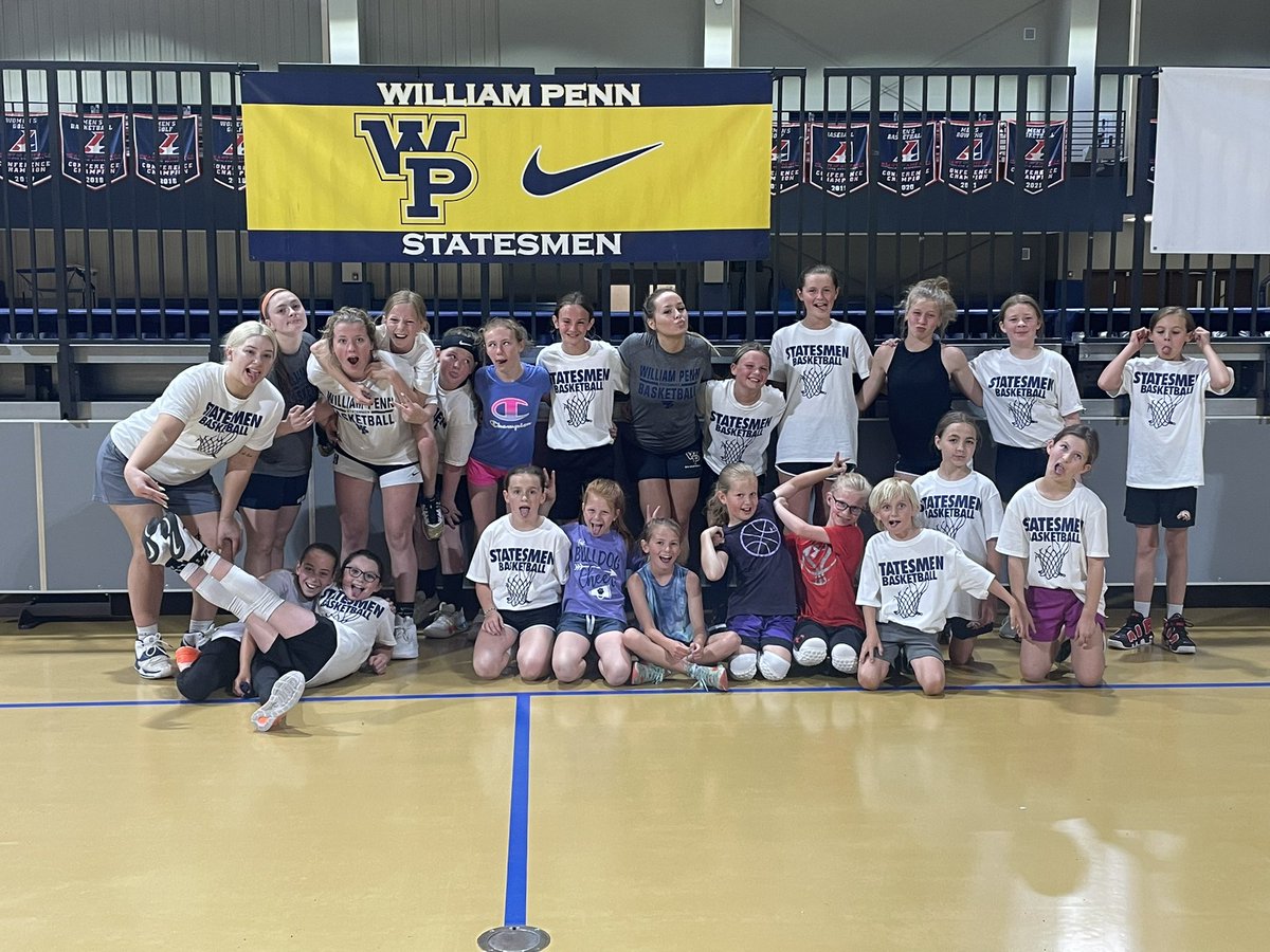 StatesmenWBB's tweet photo. Our first ever Women’s Basketball Kids Camp was a success! These kids brought effort, fun and skills! We cannot wait until next year! https://t.co/ZIDc2SWMJA
