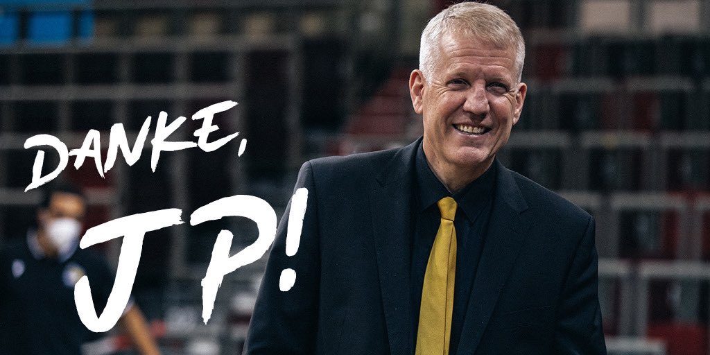 💛🖤 𝘿𝘼𝙉𝙆𝙀, 𝙅𝙋! | Mit Ablauf der Saison steht die erste und umso einschneidendere Personalentscheidung fest: John Patrick wird seine MHP RIESEN nach insgesamt mehr als 9 Jahren auf eigenen Wunsch verlassen. (1/2)