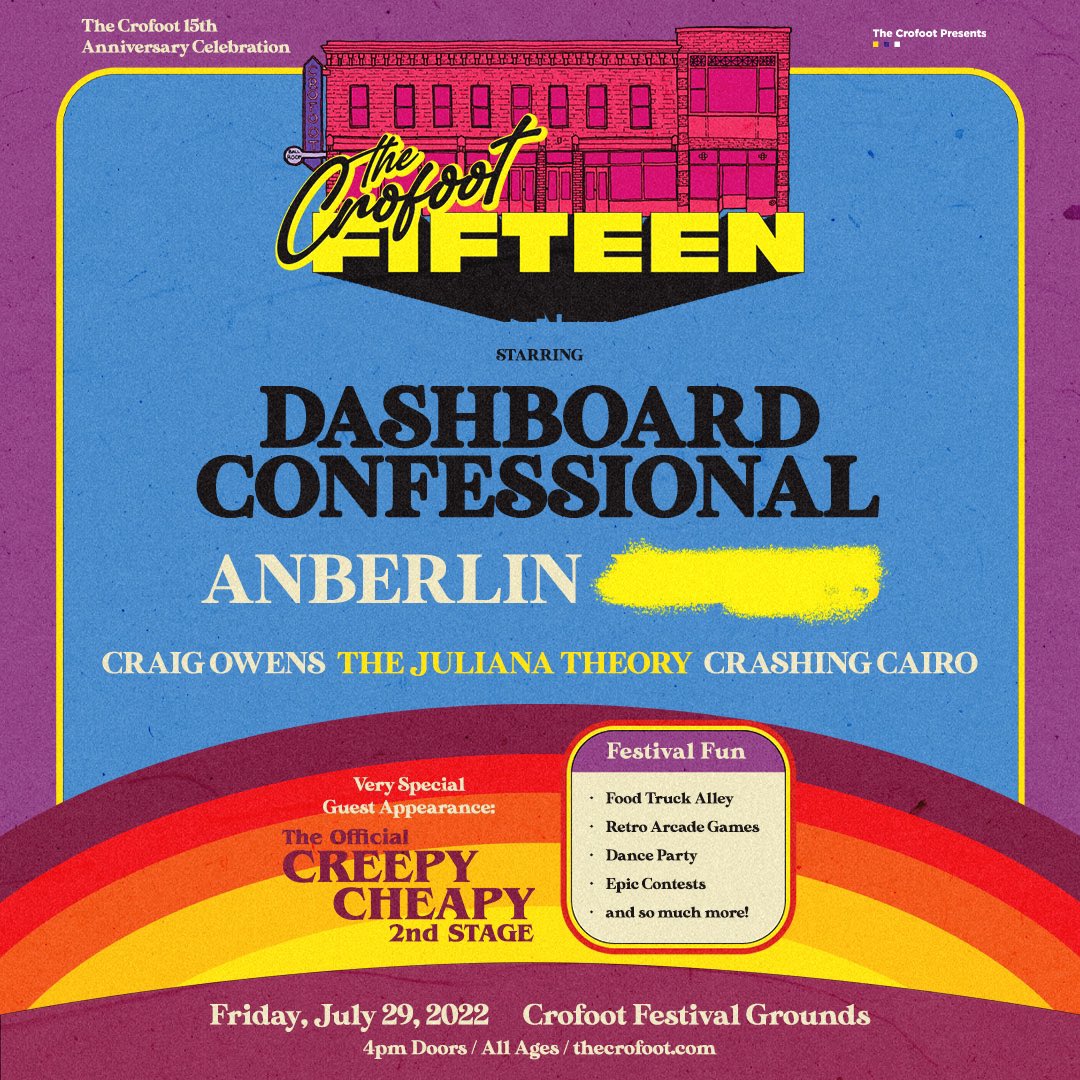 First show back at the Crofoot in what seems like forever! So excited to sing along with all of you. Will be playing some deep cuts from all over my catalogue, tickets on sale Friday