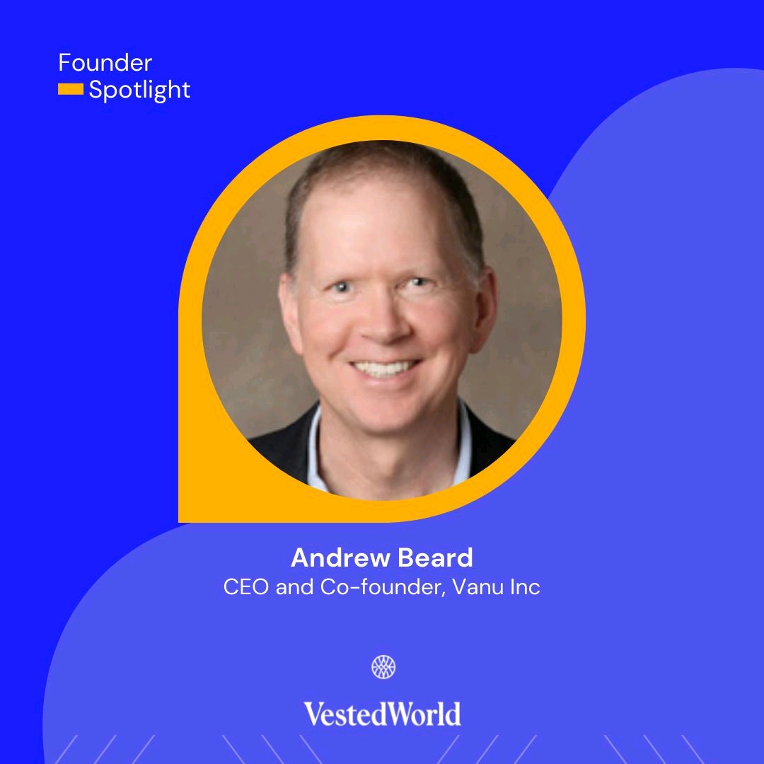 VestedWorld's tweet photo. #FounderSpotlight | Andrew Beard is the CEO & Co-Founder of @vanuinc, a VestedWorld’s portfolio company.
Prior to serving as CEO, Andrew served as Chief Operating Officer of Vanu from the inception of the company, overseeing all operations.
#VestedWorld #VentureCapital #Africa https://t.co/5tr0AQBNk4