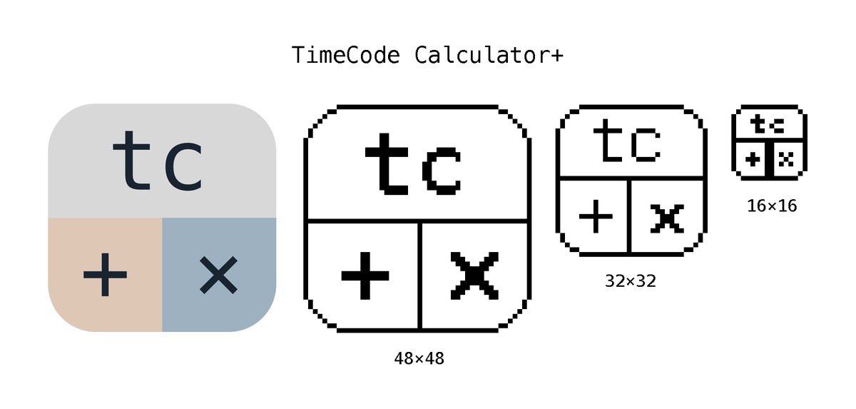 ramirofierro's tweet photo. My contribution to #WWDC22Challenges Pixel Perfect Design Challenge.
Keep doing all your timecode calculations with TimeCode Calculator+: https://t.co/y55cr2yrbw https://t.co/krDBMnUxgv