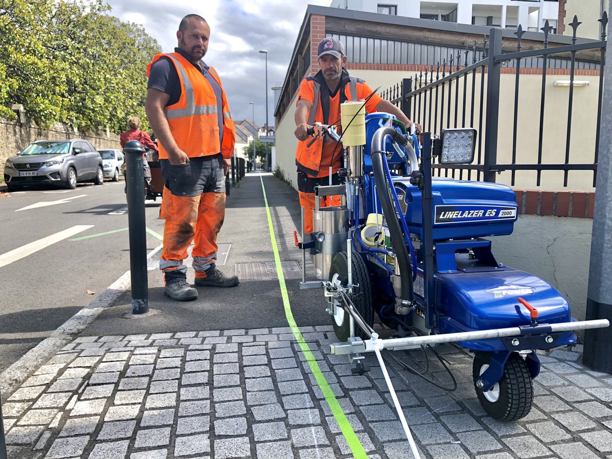 A la poursuite de la Ligne Verte #Nantes Au final, 25 kms au fil des rues pour découvrir les œuvres du Voyage à Nantes entre le 2 juillet et le 11 septembre 2023