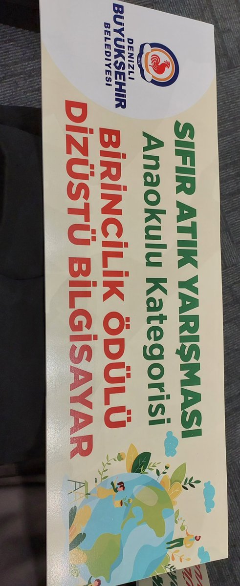 Ödülümüzü aldık 🥰