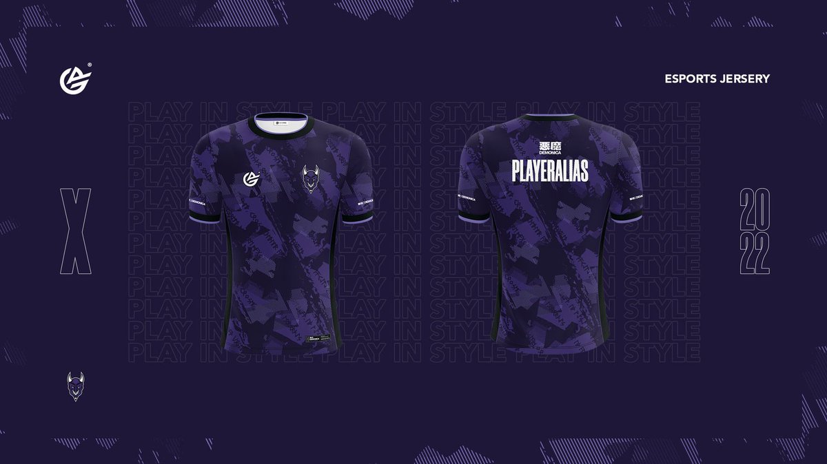 Well what do we have here…

Welcome to our Roster for #DHValencia <a href="/DreamHackHalo/">DreamHack Halo</a> 

<a href="/_iiBez/">Josh</a> 
<a href="/Jherky_/">Jherky</a> 
<a href="/HSV_Zocke/">HSV Zocke</a> 
@Faber_PR 

#StayDemonica you’ll catch the boys in these 2022 jerseys 

Cop your own from <a href="/GamersApparel/">Gamers Apparel</a> using code Demonica for 5% off