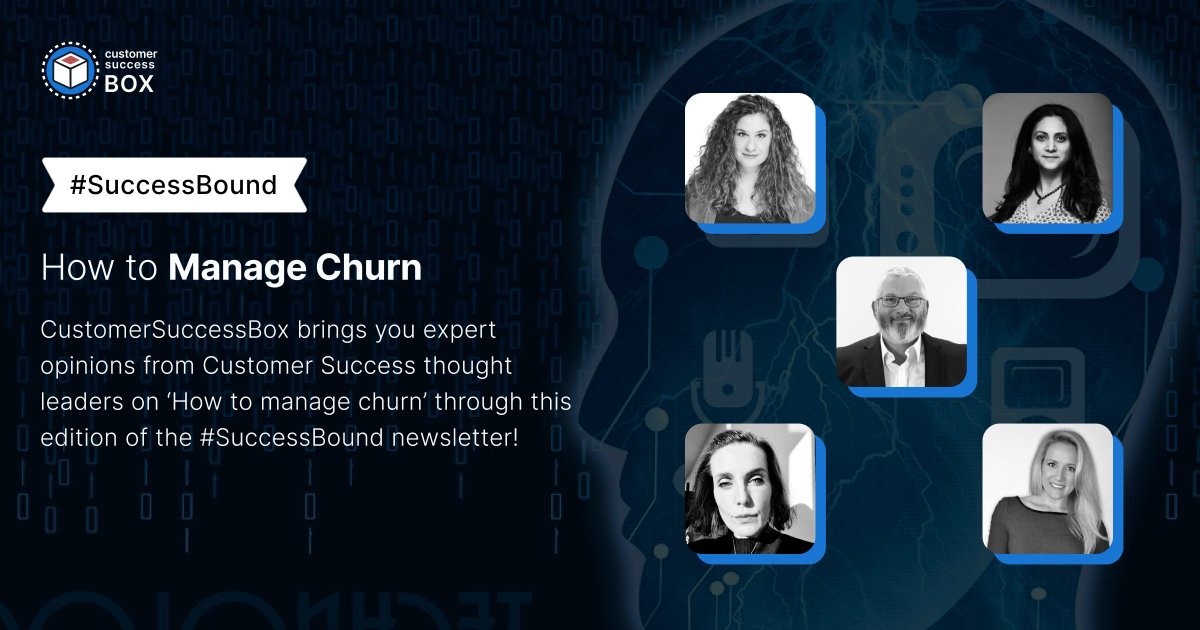 CustSuccessBox's tweet image. And the countdown begins! ⌛
The fourth edition of the #SuccessBound magazine is to be out soon!
✔️ Expert opinions on &quot;How to Manage Customer Churn&quot;.
✔️ Curated Readings from the world of Customer Success.
#CustomerSuccess #retention #churn #b2bSaaS #SaaS #CustomerExperience