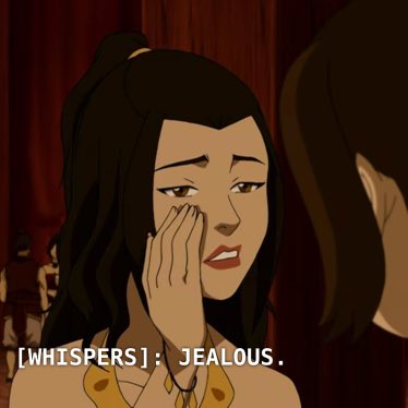 firelordkatara's tweet image. its crazy how canon lesbian azula is