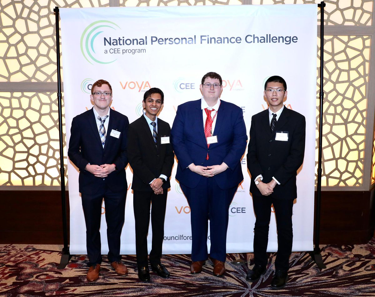 CouncilEconEd's tweet photo. Join us in celebrating the winners of the 2022 National Economics Challenge &amp; National Personal Finance Challenge!! We are so impressed by your knowledge of #personalfinance &amp; #economics &amp; we already can't wait until next year's competitions! https://t.co/HX6gpVLSRz