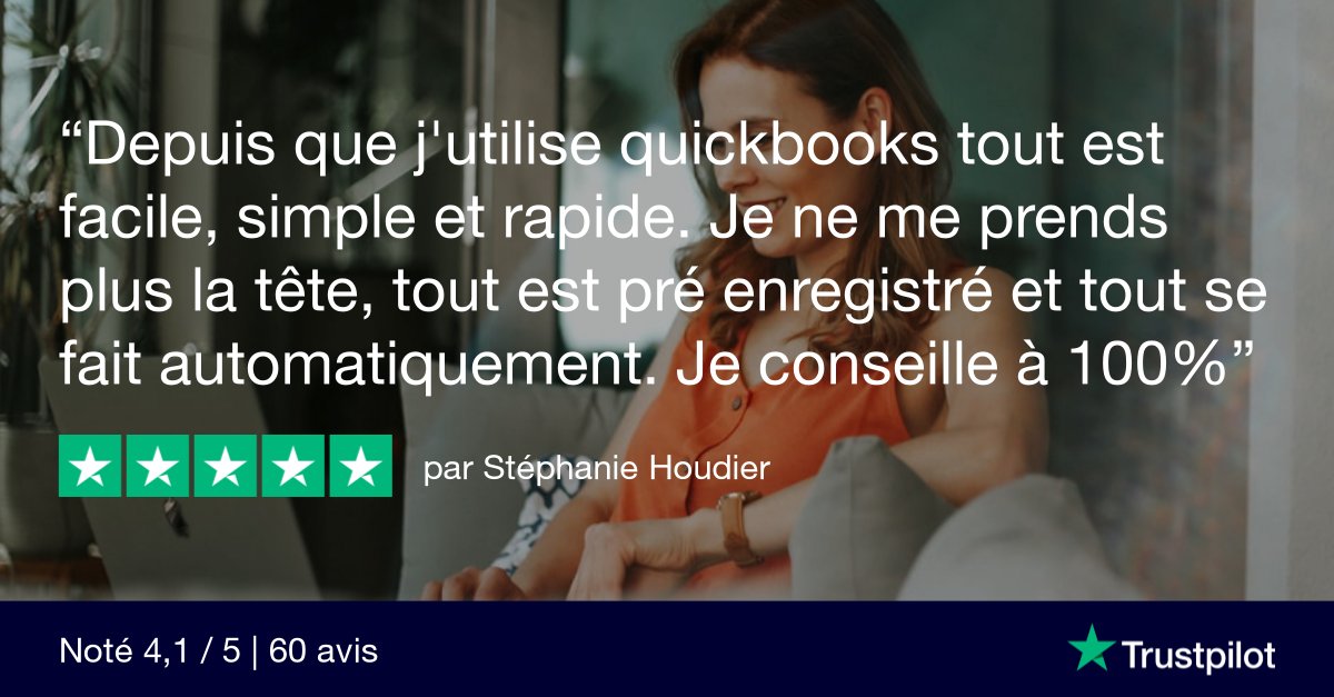 QuickBooks France (@quickbooksfr) on Twitter photo Des avis client qui donnent le smile 🤩
On a ouvert tout récemment notre profil <a href="/Trustpilot/">Trustpilot</a> : prenez une petite minute pour mettre des ⭐️ et glisser un petit mot ! Chaque avis compte 🙏
Ça se passe ici : fr.trustpilot.com/evaluate/quick… Des avis client qui donnent le smile 🤩
On a ouvert tout récemment notre profil <a href="/Trustpilot/">Trustpilot</a> : prenez une petite minute pour mettre des ⭐️ et glisser un petit mot ! Chaque avis compte 🙏
Ça se passe ici : fr.trustpilot.com/evaluate/quick…