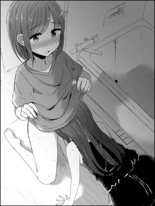 暑いね…👭💕 