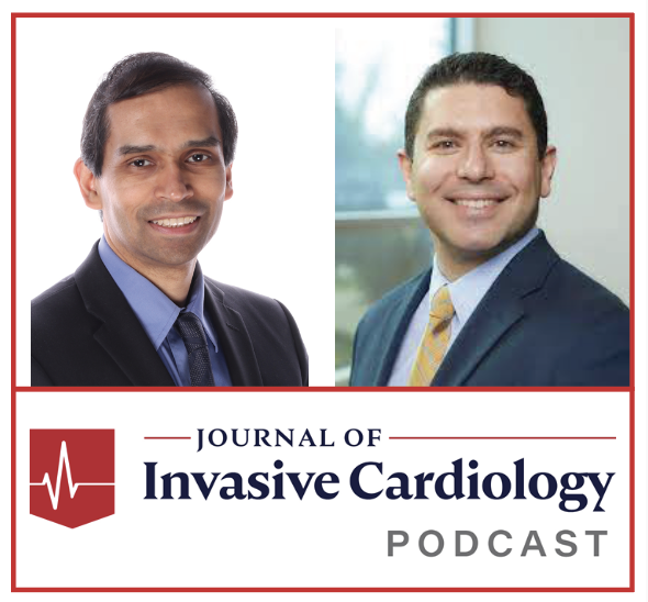 InvasiveCardiol's tweet photo. Introducing the JIC Podcast!
First up, @DLBHATTMD interviews @HadyLichaaMD about his article appearing in the June issue (using gadolinium-based contrast agents) #cardiotwitter #Cardiology https://t.co/yN9W8tVkG1 https://t.co/brbNVL7aoY