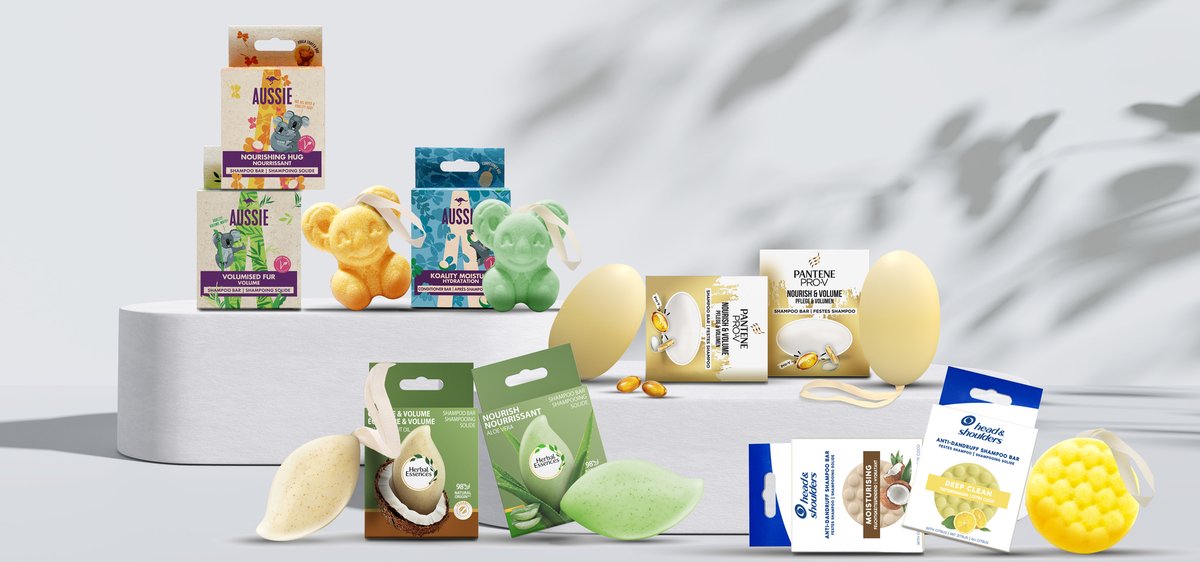 Procter & Gamble (@proctergamble) on Twitter photo Let’s #RaiseTheBar: today #PGBeauty Europe announced the launch of shampoo bars from @HeadShoulders <a href="/Pantene/">Pantene Pro-V</a> @HerbalEssences and <a href="/AussieHair/">AussieHair</a>. Full of #PGInnovation, the bars enable millions of consumers to reduce virgin plastic waste. #ItsOurHome us.pg.com/blogs/shampoo-… Let’s #RaiseTheBar: today #PGBeauty Europe announced the launch of shampoo bars from @HeadShoulders <a href="/Pantene/">Pantene Pro-V</a> @HerbalEssences and <a href="/AussieHair/">AussieHair</a>. Full of #PGInnovation, the bars enable millions of consumers to reduce virgin plastic waste. #ItsOurHome us.pg.com/blogs/shampoo-…