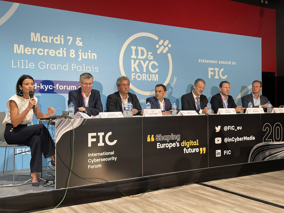 DSNiels's tweet photo. Ready for the ID&amp;KYC Forum plenary session on the promises of the new #eIDAS regulation with a.o. #Worldline’s @PlouvierEtienne #digitalidentity https://t.co/BeN5Bgwagi