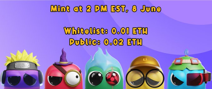 NFTAlphaBeta's tweet photo. 🔥To celebrate the @meta_morphies launch in a few hrs (8 June 2pm EST)🔥

Airdropping 3x NFT and some invites to my closed discord Alpha Cafe to those who RT.

In the age of degen mints, they are doing it right with cheap mints (.01/.02). For perspective, 0.01 is not even $20⬇️ https://t.co/f9iKxj0K3d
