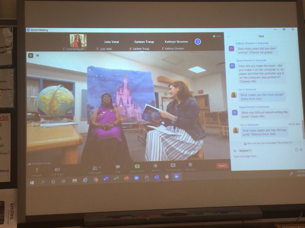 What Kind of Princess Are You? 👑
2nd graders were so engaged during our morning conversation with our <a href="/CamelotFCPS/">Camelot ES</a> author, Sheryl Jones! Thank you <a href="/CamelotLibrary/">Camelot ES Library</a> for hosting the conversation!! ❤️