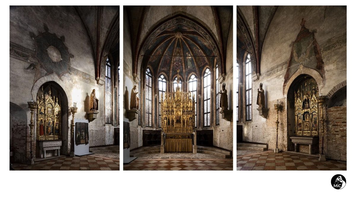 #Restauro, dopo un lungo progetto, iniziato nel 2013, sono conclusi i lavori del Polittico Vivarini della chiesa di S. Zaccaria a #Venezia, eseguiti dai funzionari e restauratori dell’Istituto Centrale per il Restauro <a href="/SAFS_ICR/">ICR - Scuola di Alta Formazione e Studio</a> di Roma. cultura.gov.it/comunicato/230… / #MiC