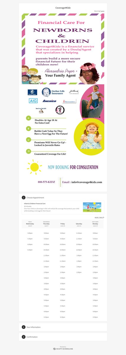 maknunhosentpi's tweet image. Design acuity scheduling booking page for my clients.
#acuity #acuityscheduling