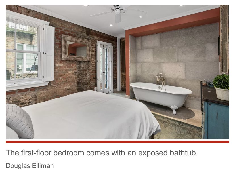 RT @sa_da_tay: colin jost’s 2 million dollar apartment has a bathtub 2 feet from the bed https://t.co/LK4WGLcrSl