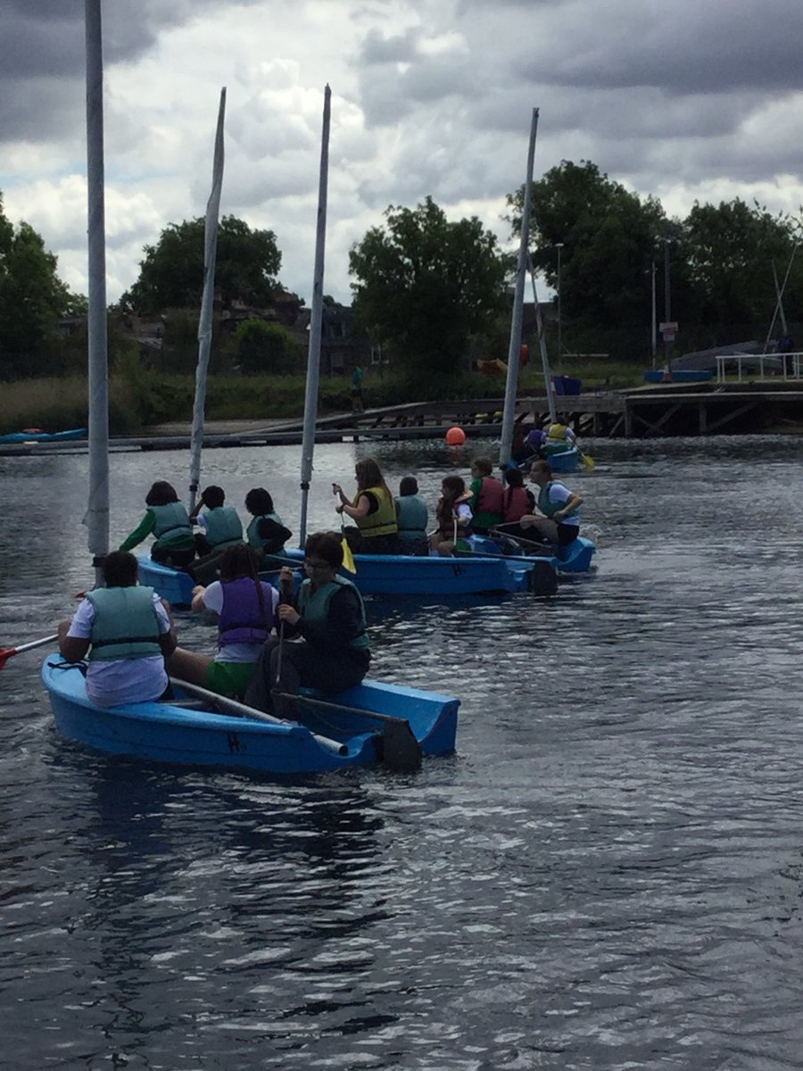A successful first sailing session for our UKS2 classes today! Thank you <a href="/WestReservoir/">West Reservoir</a>
