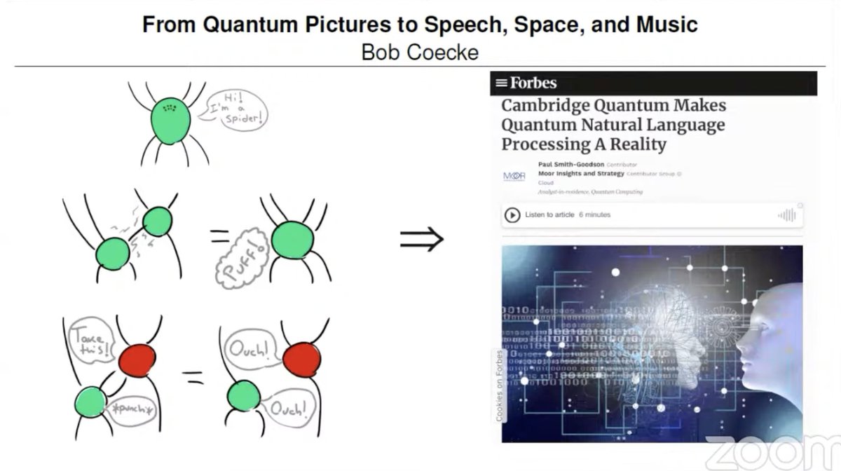 coecke's tweet photo. You can now watch my public talk "From Quantum in Pictures to Speech, Space and Music." at the QISS conference in London-Ontario at this link:  
https://t.co/jl1CCALhpP https://t.co/IO3krHsZod