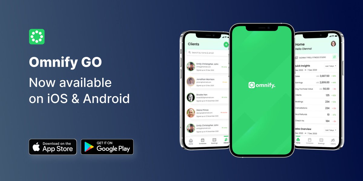 getomnify's tweet photo. 🆕A BIG release today, a BIGGER #SummerofReleases ahead! 🆕
Today, we are officially launching Omnify GO for Mobile.🥳
Organize your operations across devices and manage your business on the go! Get started now: https://t.co/VnVPyVbamC
Here's why you'll love Omnify GO. 🧵 https://t.co/jsQiNrj8AY