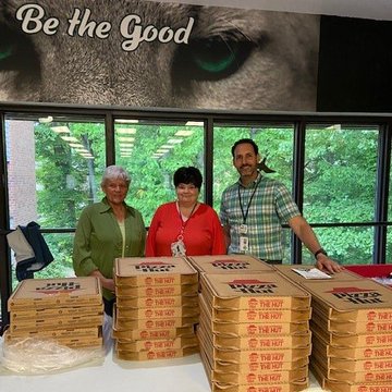 Pictured (left to right) – Glenna Taylor, Yancey County JCPC Administrative Assistant; April Truett, Juvenile Court Counselor; Joe Drinkwater, Juvenile Court Counselor. 