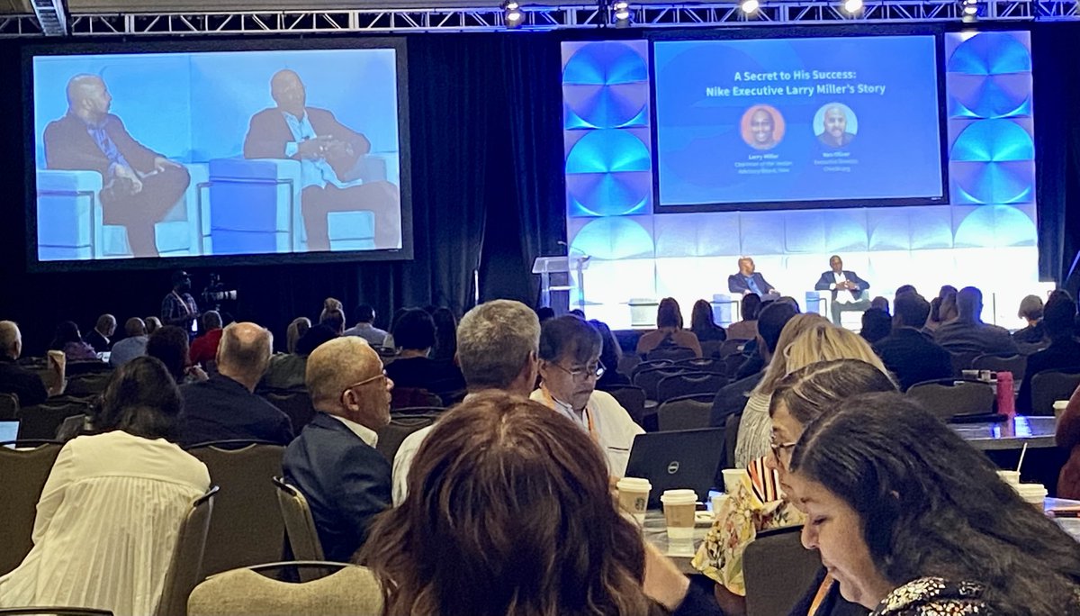 Inspiring story of how Mr Larry Miller went from prison to the board room- and it started with a CC program inside the walls! #JFFHorizons