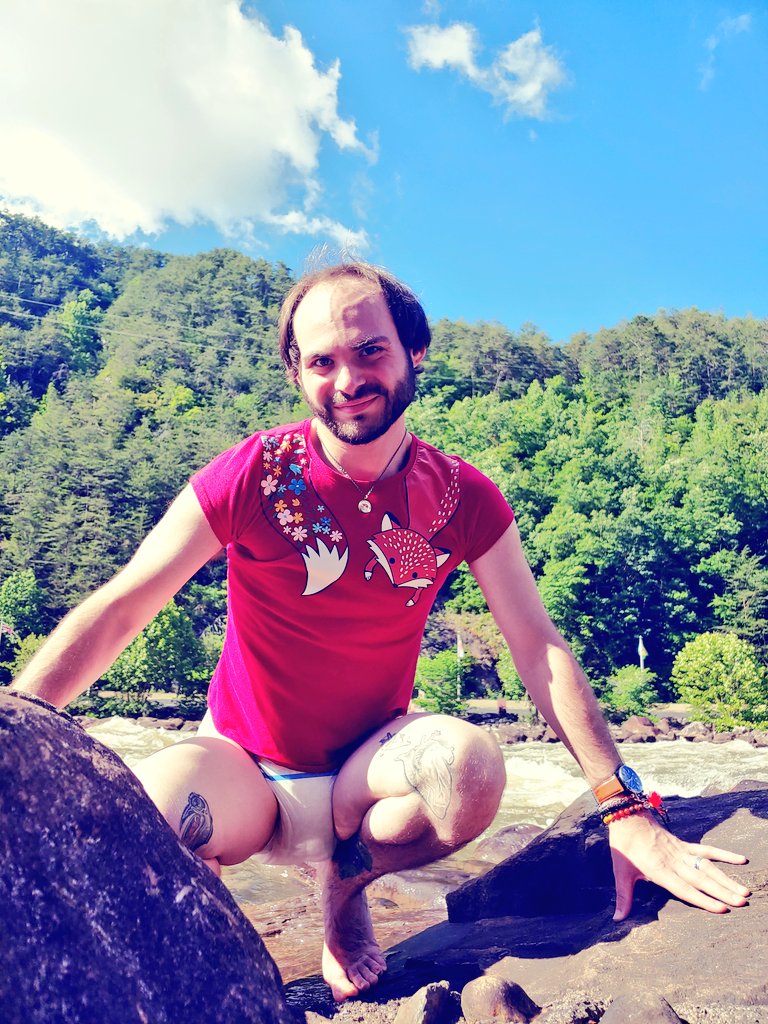 A_Little_Inali's tweet photo. Did you miss me?? 
Inali been gone on a retreat the past two weeks 😊☺ 
It was so beautiful and amazing, I've learned so much.
I'll slowly be getting active again.
Missed a lot of you! 
Enjoy my padded shenanigans 😊☺

(She/her/they) https://t.co/5ag8hNgSKv