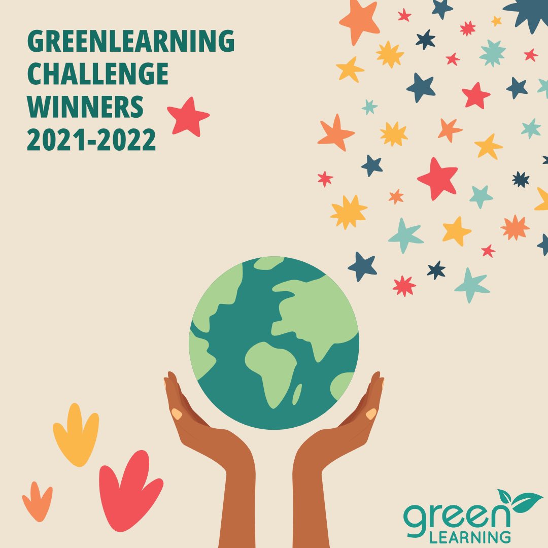 GreenLearning's tweet photo. ✨CHALLENGE WINNER ANNOUNCEMENT✨

It’s officially time to announce the 2021-2022 GL Challenge winner cohort! All the submissions this year were wonderful, and a huge congratulations to the winners 🎉 thread below: https://t.co/8dmzgaOomt